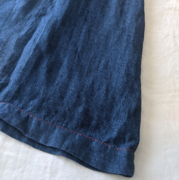 Linen Casilda Mut dress small NWOT - Picture 6 of 7